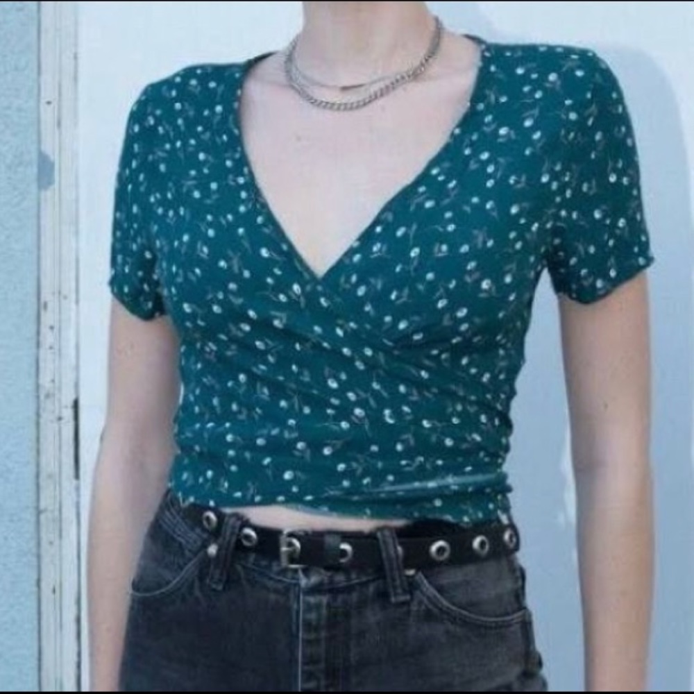 brandy wrap top